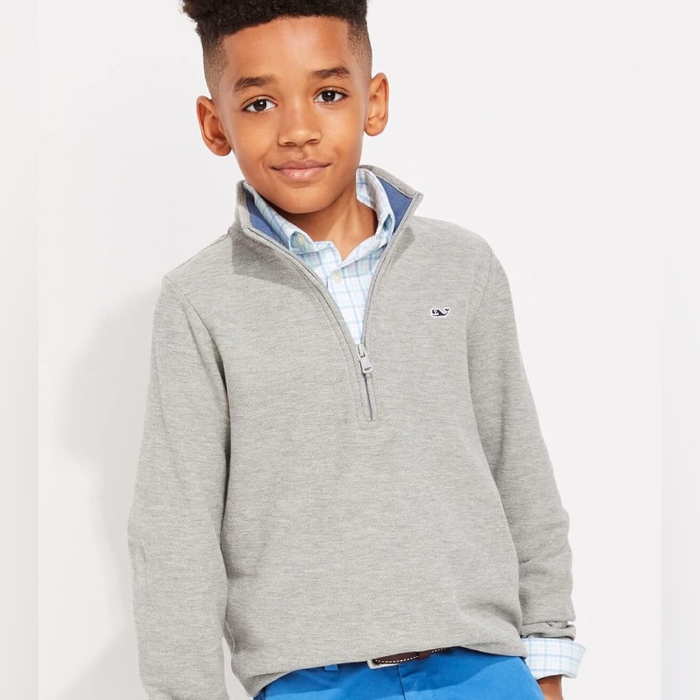 Boys Vineyard Vines quarter zip 4T